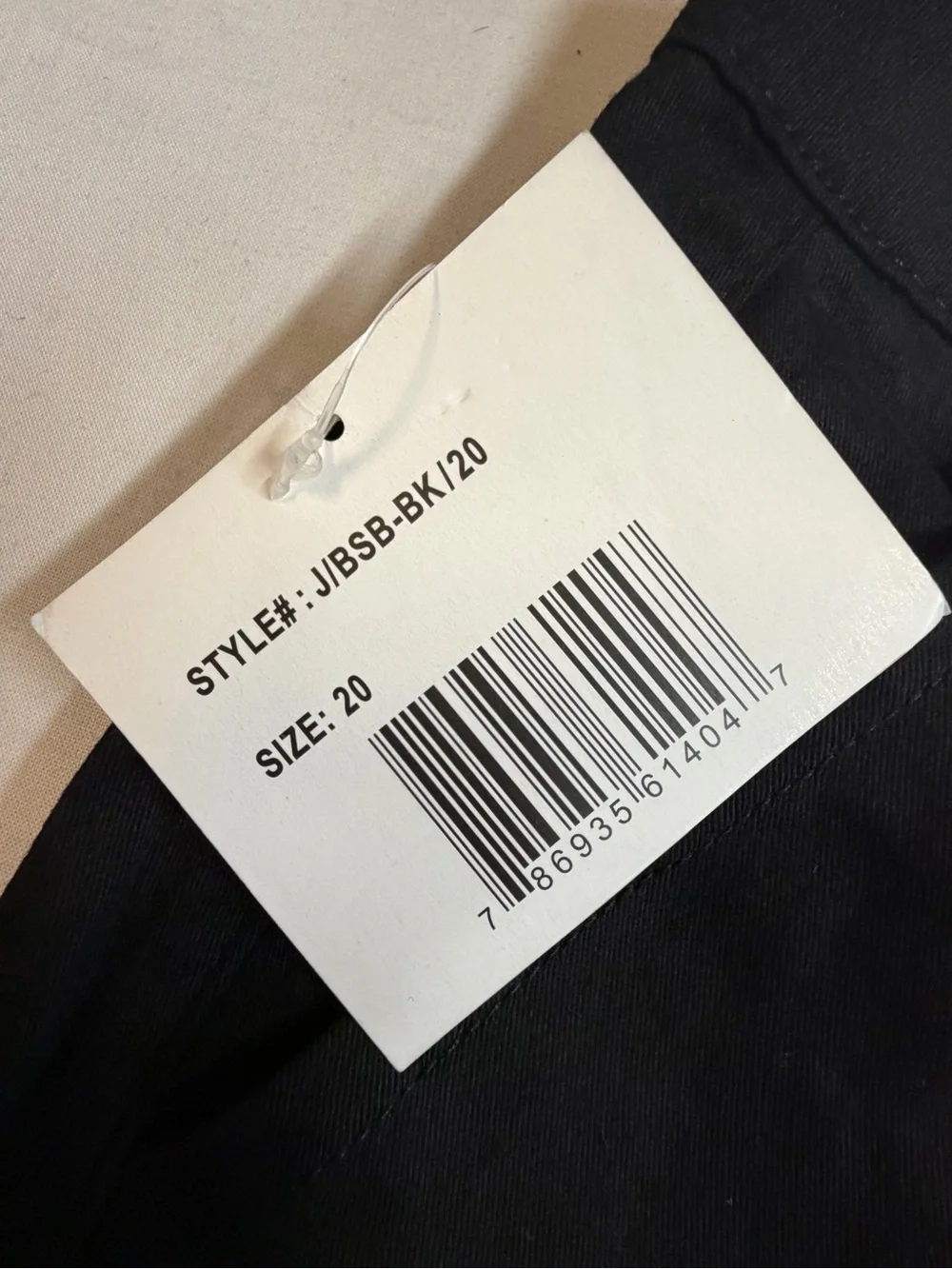 Women’s Black Flat-Front Work Shorts